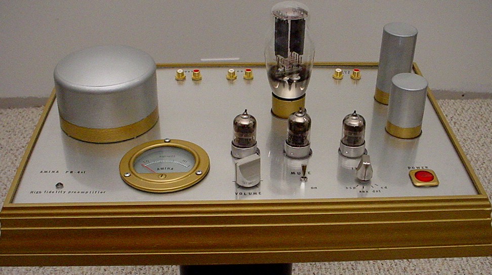 AMINA PR4 vacuum tube preamp.