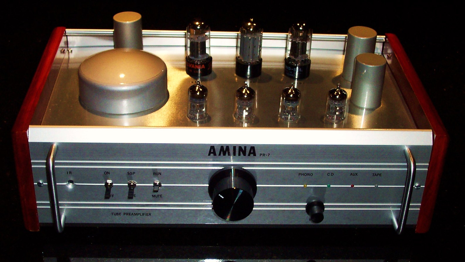 AMINA PR7 vacuum tube preamp.